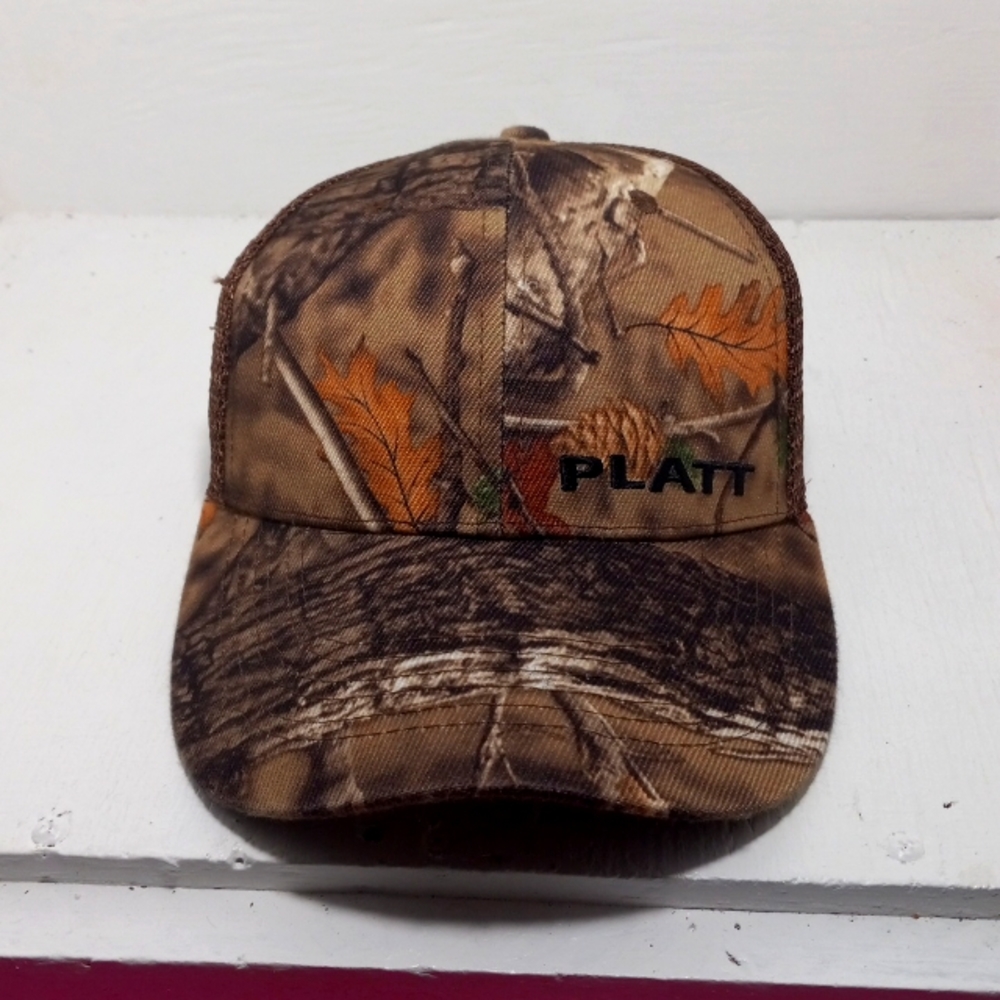 Camo and brown Platt ballcap